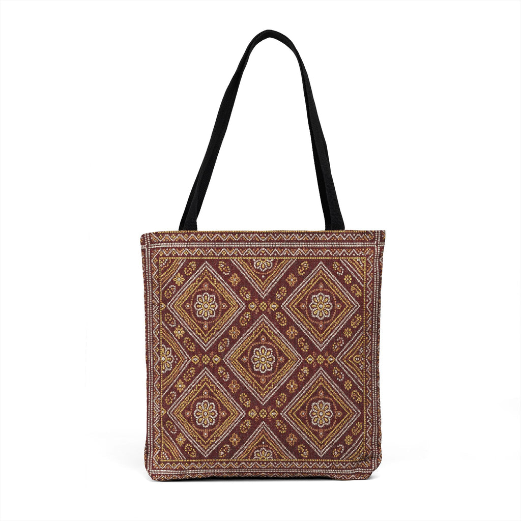 Mor Bandhani Woven Tote