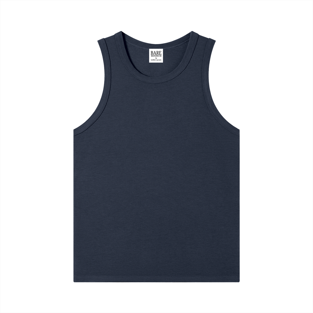 Good Form Ribbed Tank in royal blue