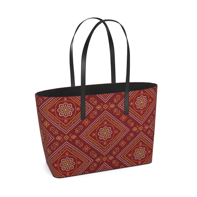 Mor Bandhani Tote