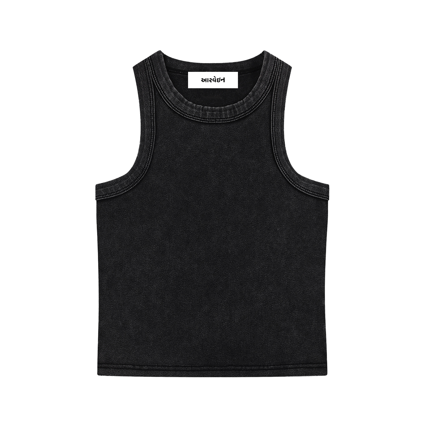 Mor Bandhani Snow Washed Tank