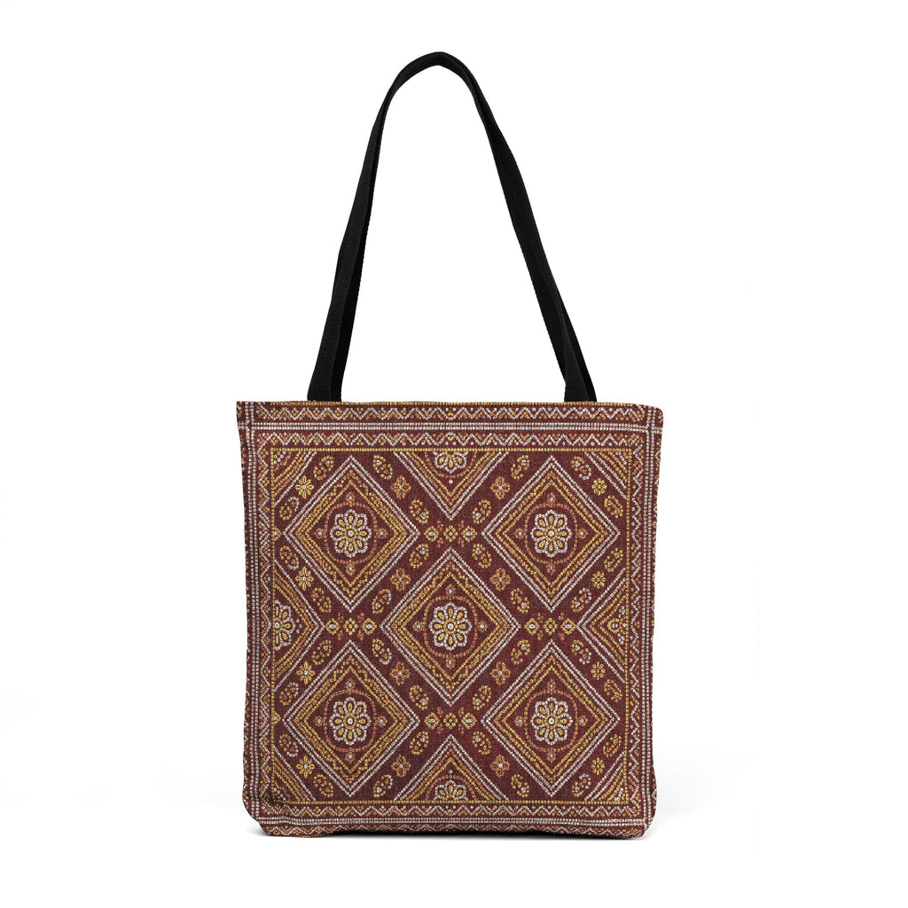 Mor Bandhani Woven Tote