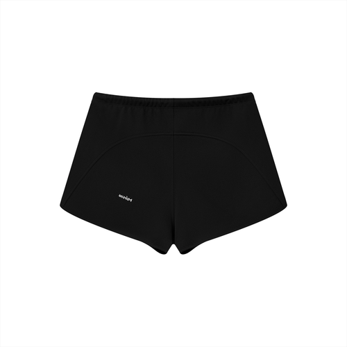 Essential Heavyweight Drawstring Shorts in black