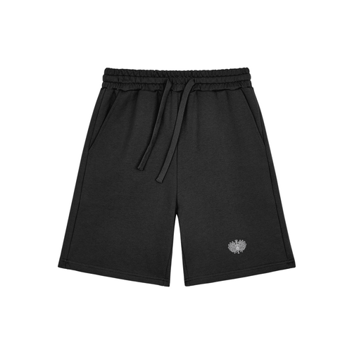 Embroidered Mor Sweat Shorts